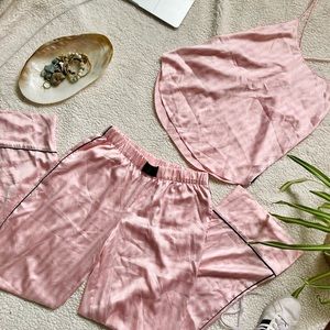 Victoria’s Secret Satin Stripe Pajamas